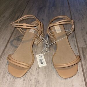 Nude Espadrille Heels